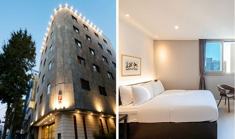 부산 호텔 외관